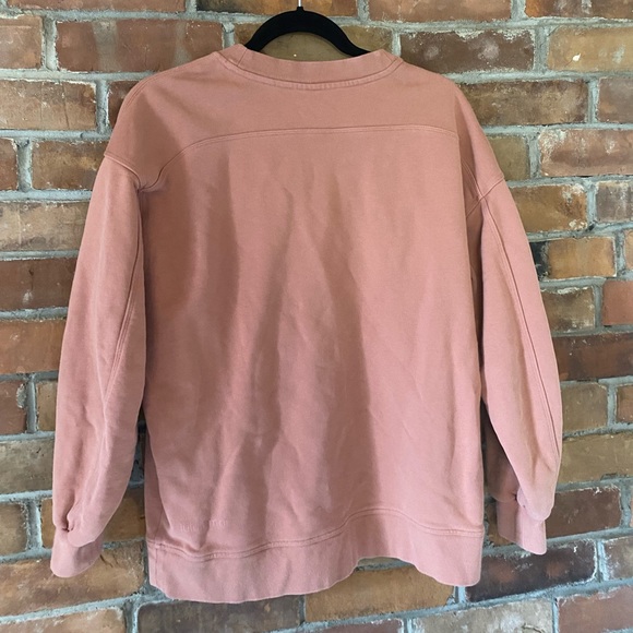 LULULEMON perfectly oversized crew pink pit to pit 24” - Picture 5 of 5